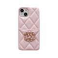 CLASSIC LEATHER CC PHONE CASE WITH CARD HOLDER