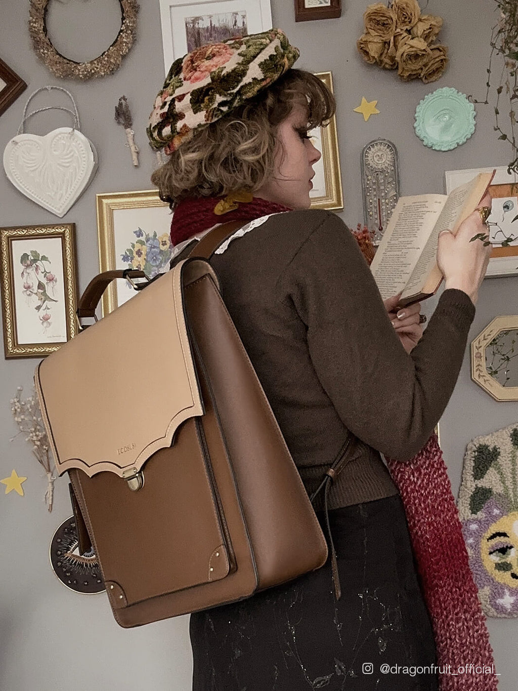 Aria Vintage Backpack for Laptops 15.6 Inches