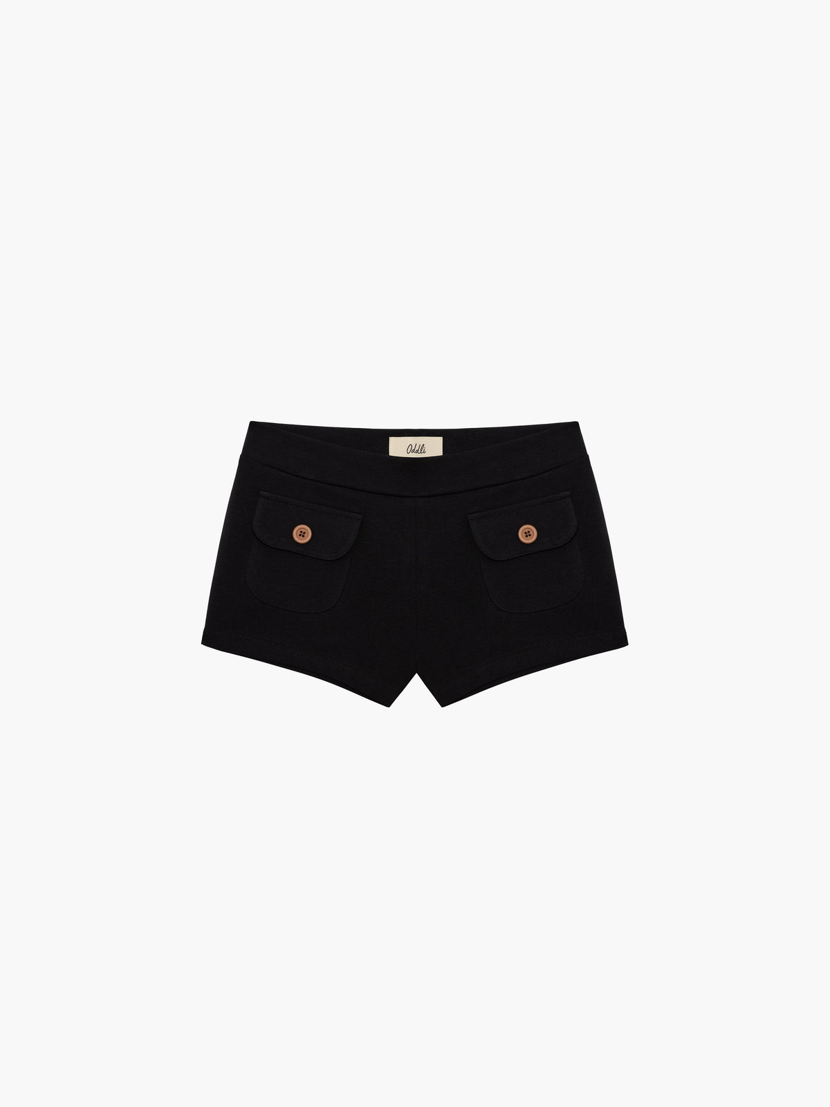 Button Mini Shorts