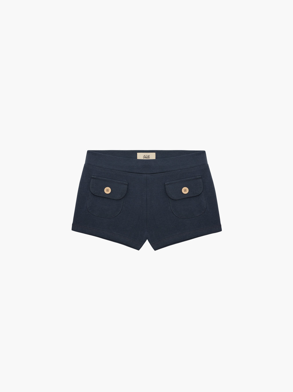 Button Mini Shorts