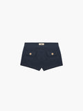 Button Mini Shorts