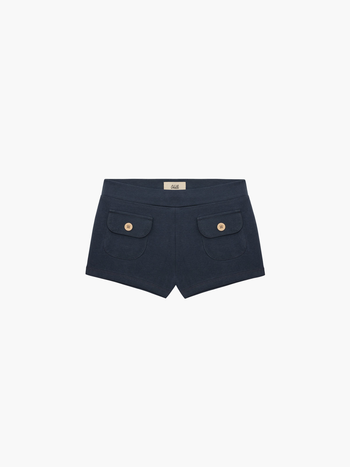 Button Mini Shorts