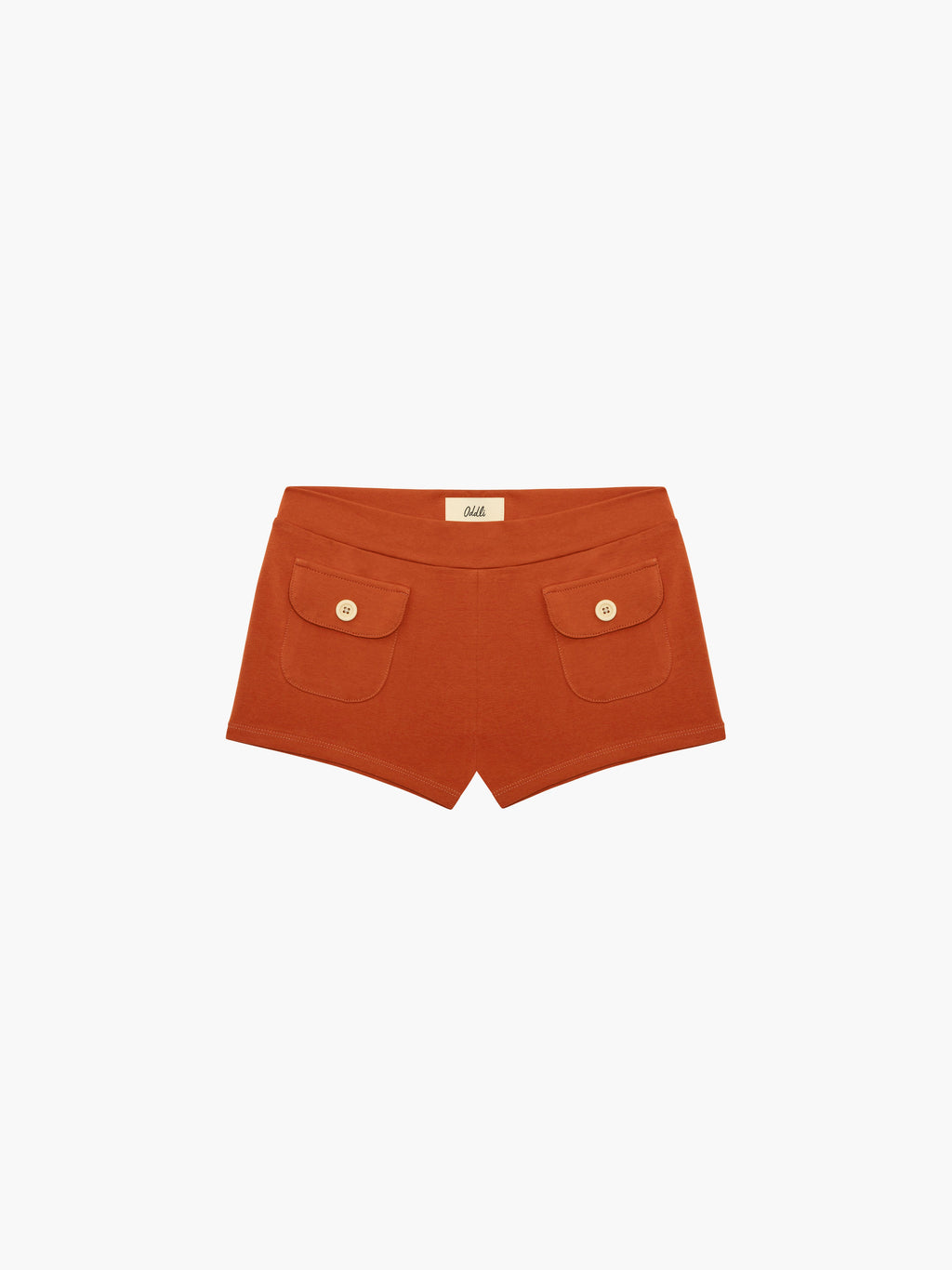 Button Mini Shorts