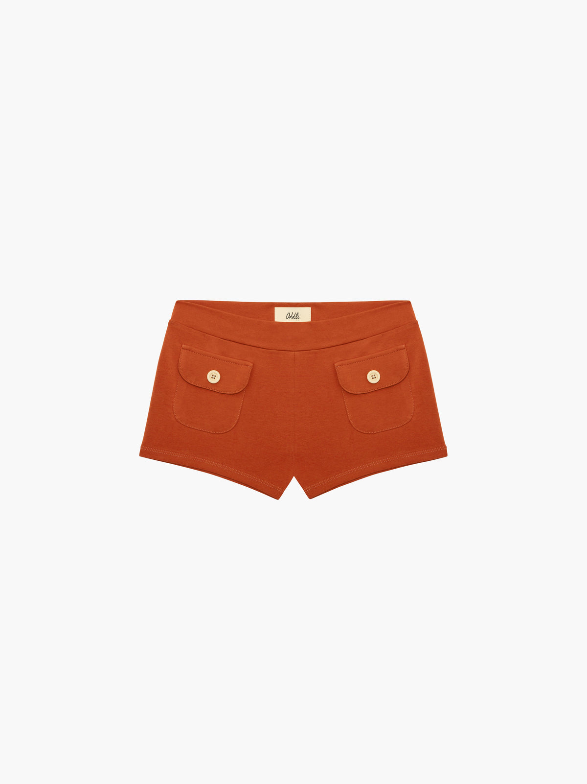 Button Mini Shorts