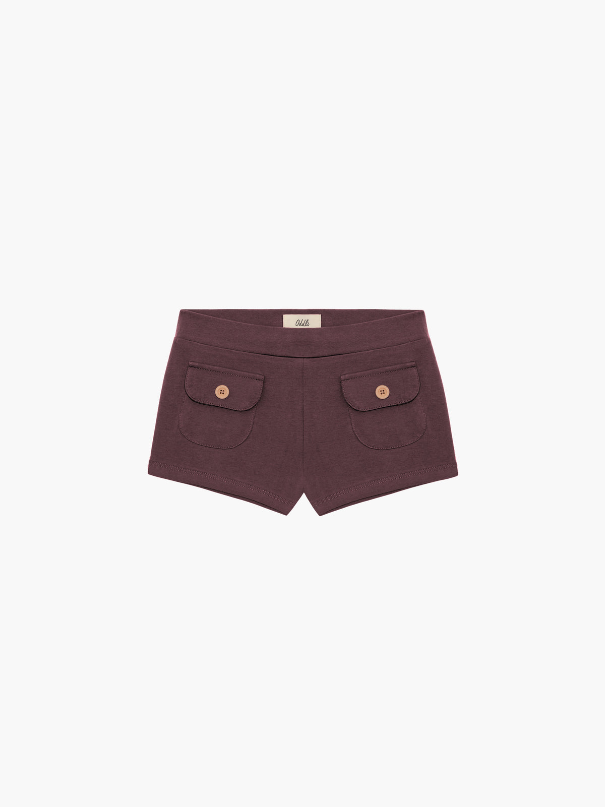 Button Mini Shorts