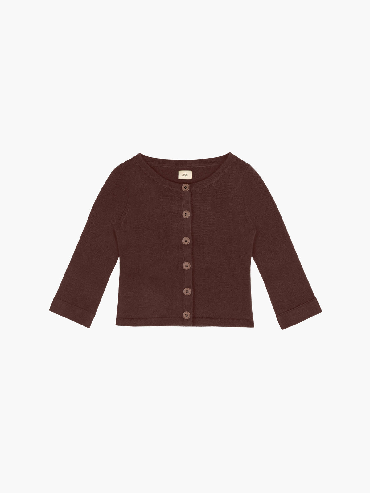 3/4 Sleeve Cashmere Cardigan