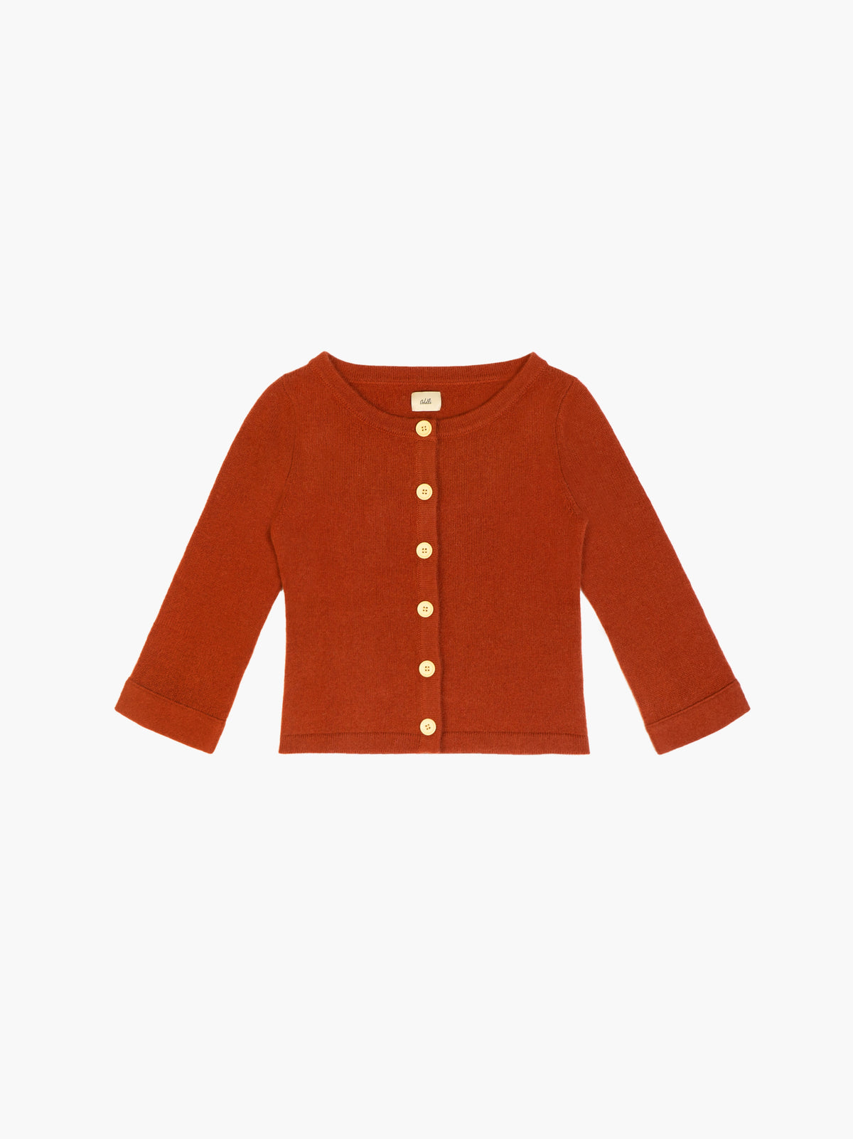 3/4 Sleeve Cashmere Cardigan