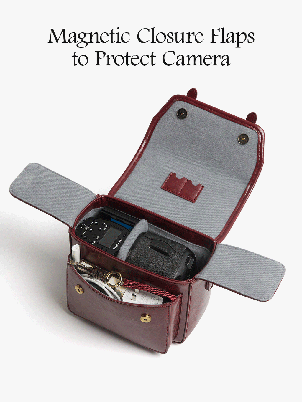 Clara Vintage Shoulder Camera Bag