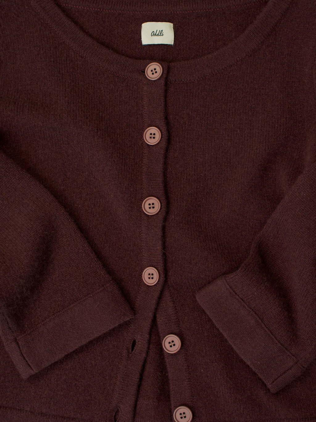 3/4 Sleeve Cashmere Cardigan