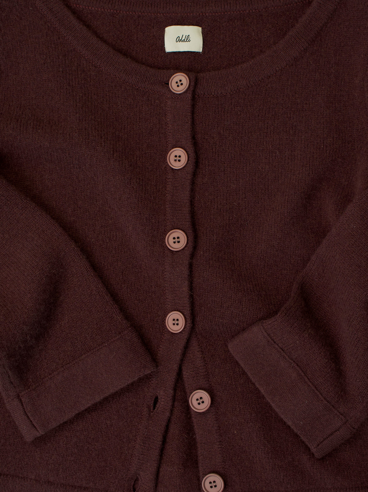 3/4 Sleeve Cashmere Cardigan