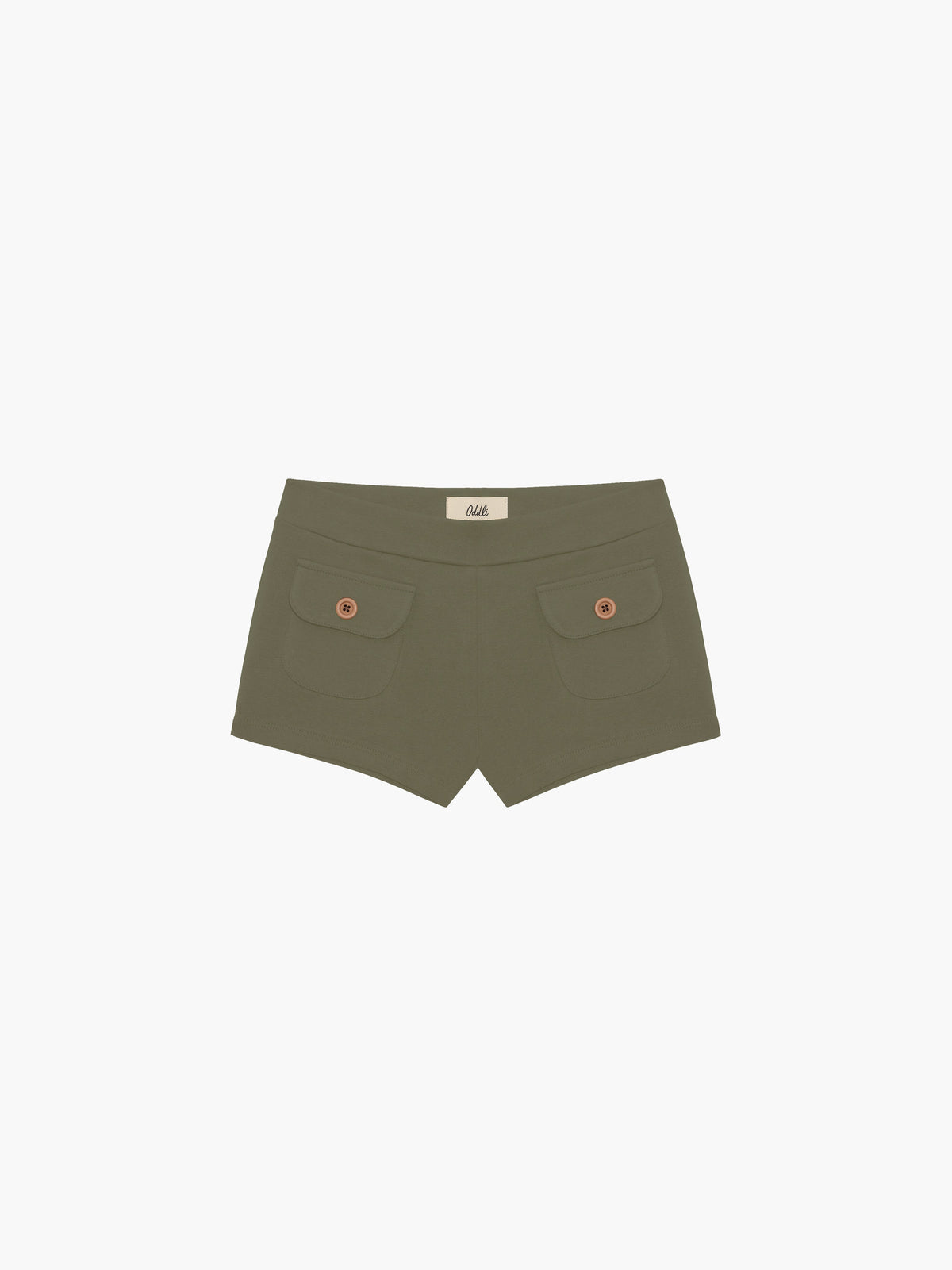 Button Mini Shorts