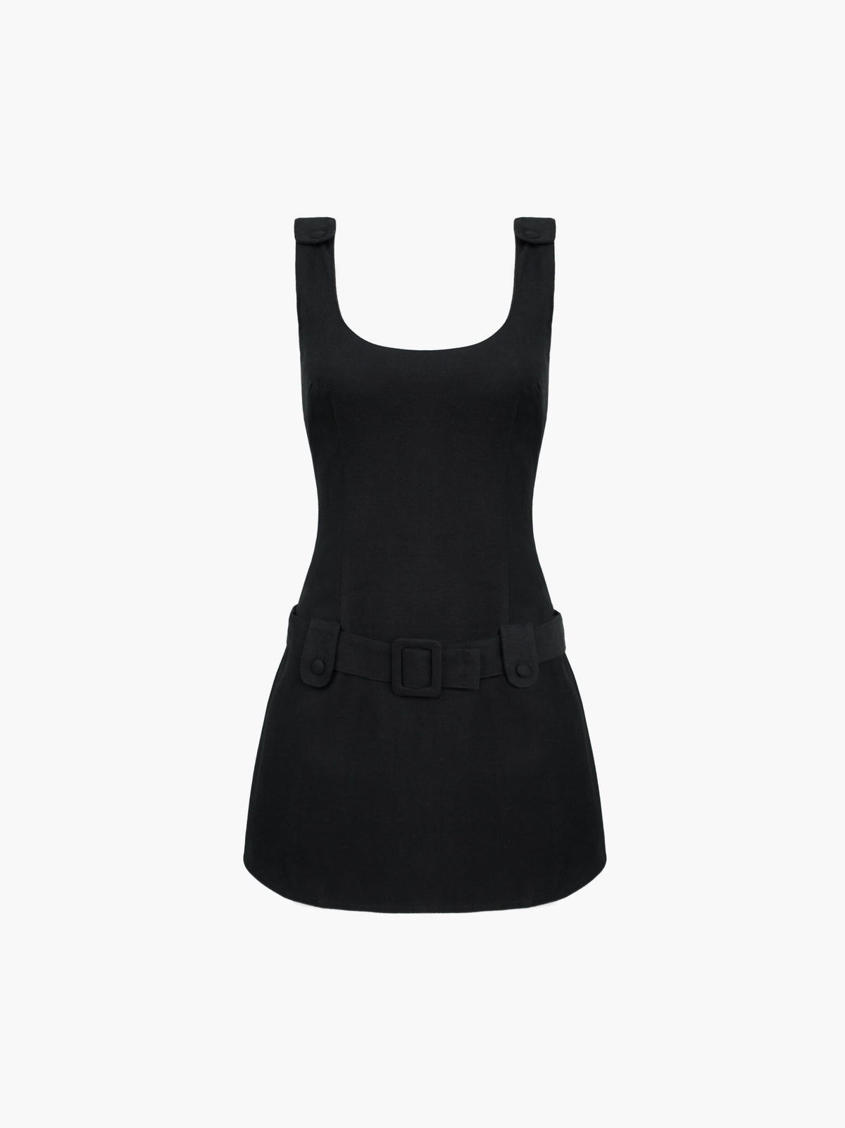 Belted Mini Dress