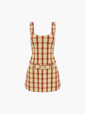 Belted Mini Dress