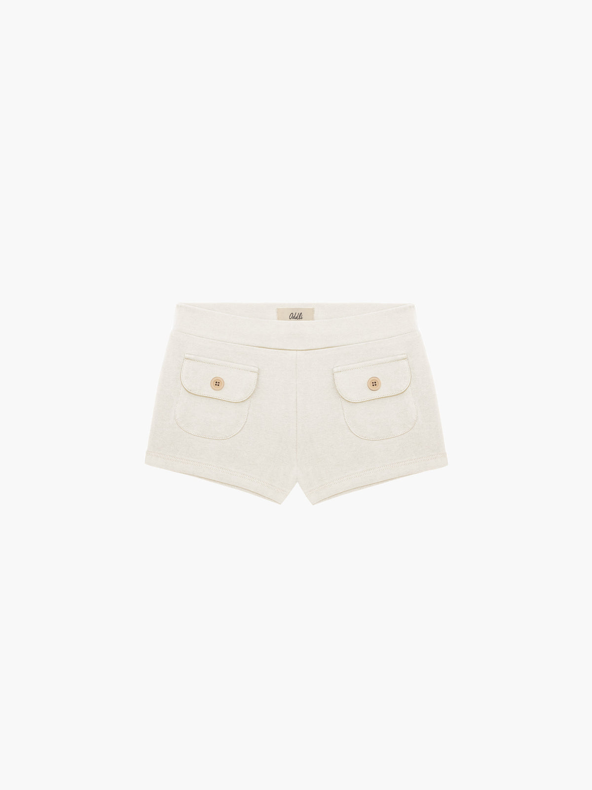 Button Mini Shorts